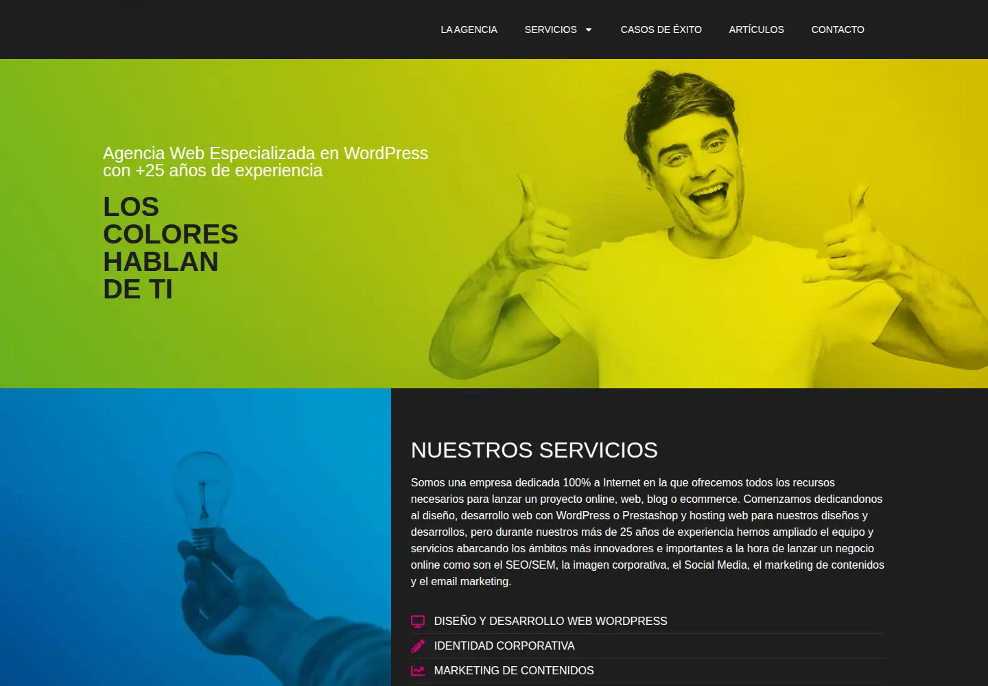 Screenshot of redestb.es