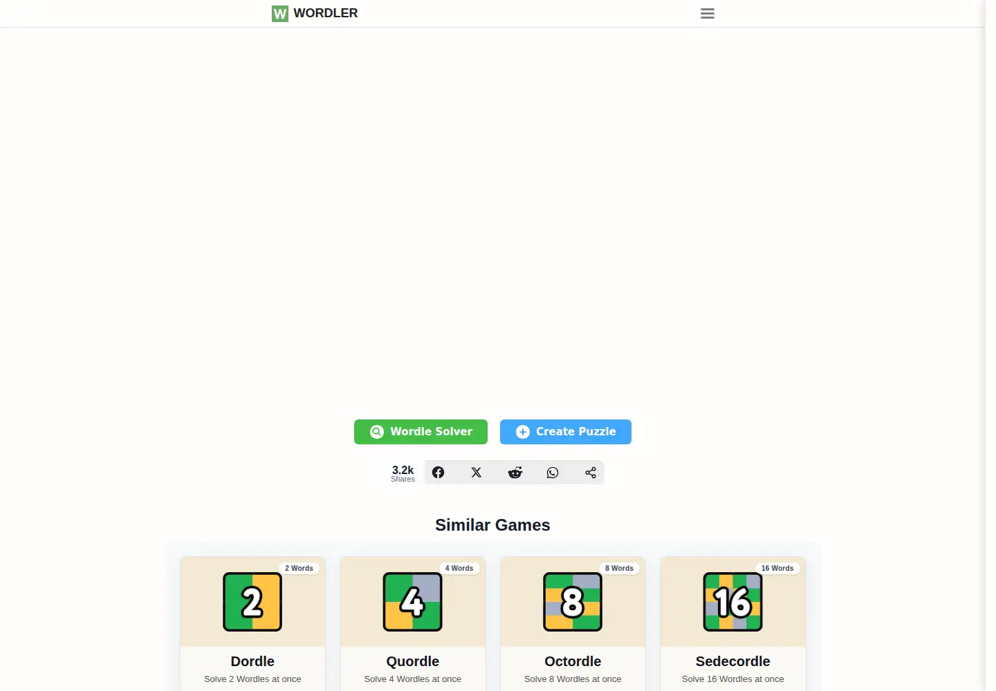 Screenshot of wordler.org