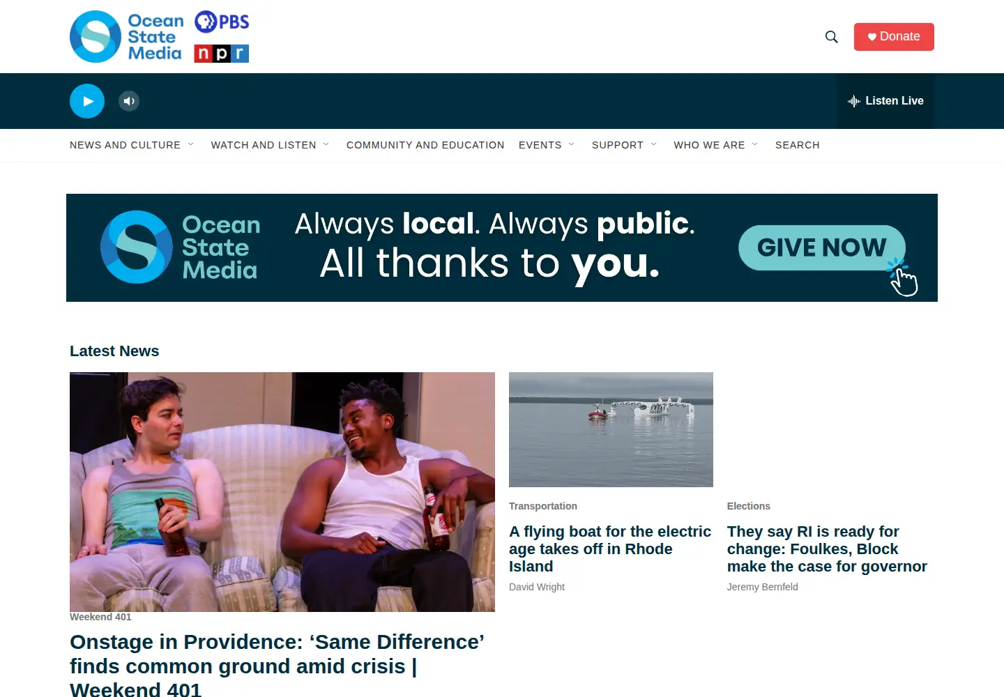 Screenshot of ripbs.org