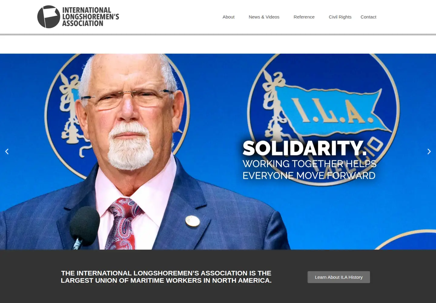 Screenshot of ilaunion.org