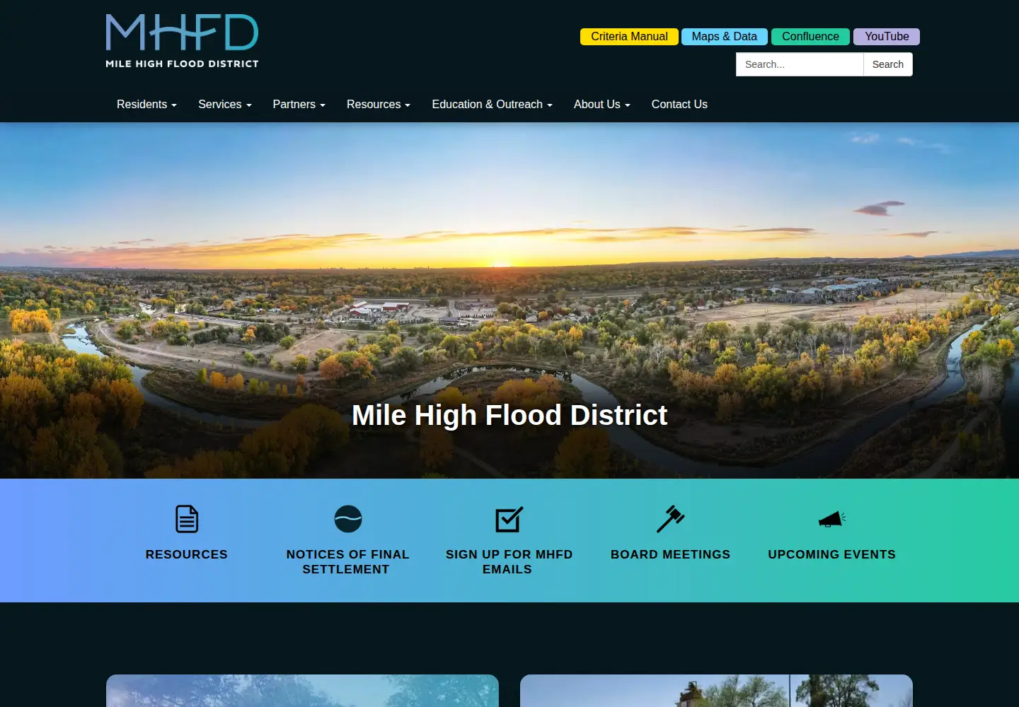 Screenshot of udfcd.org