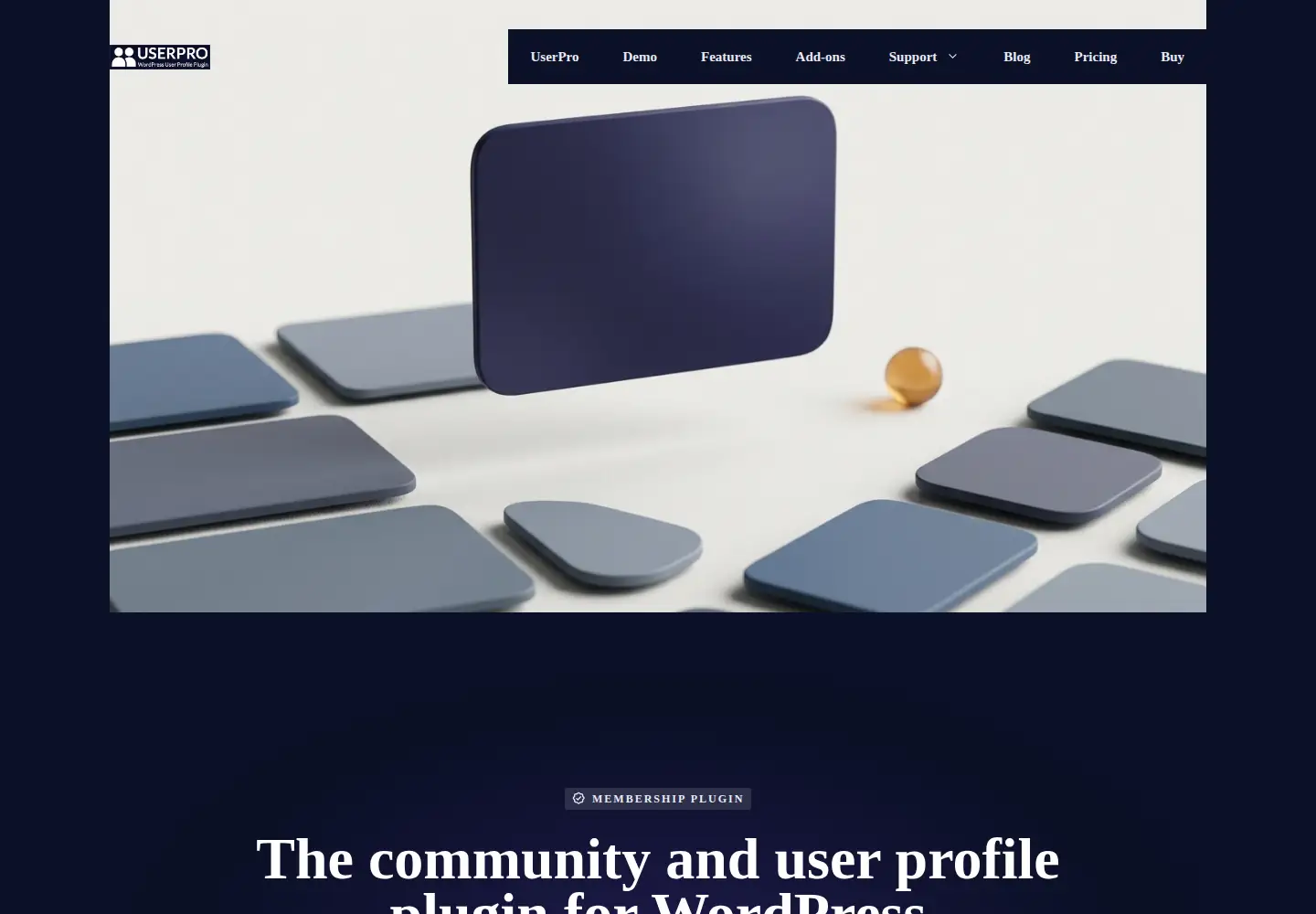 Captured homepage of userproplugin.com in the current scan