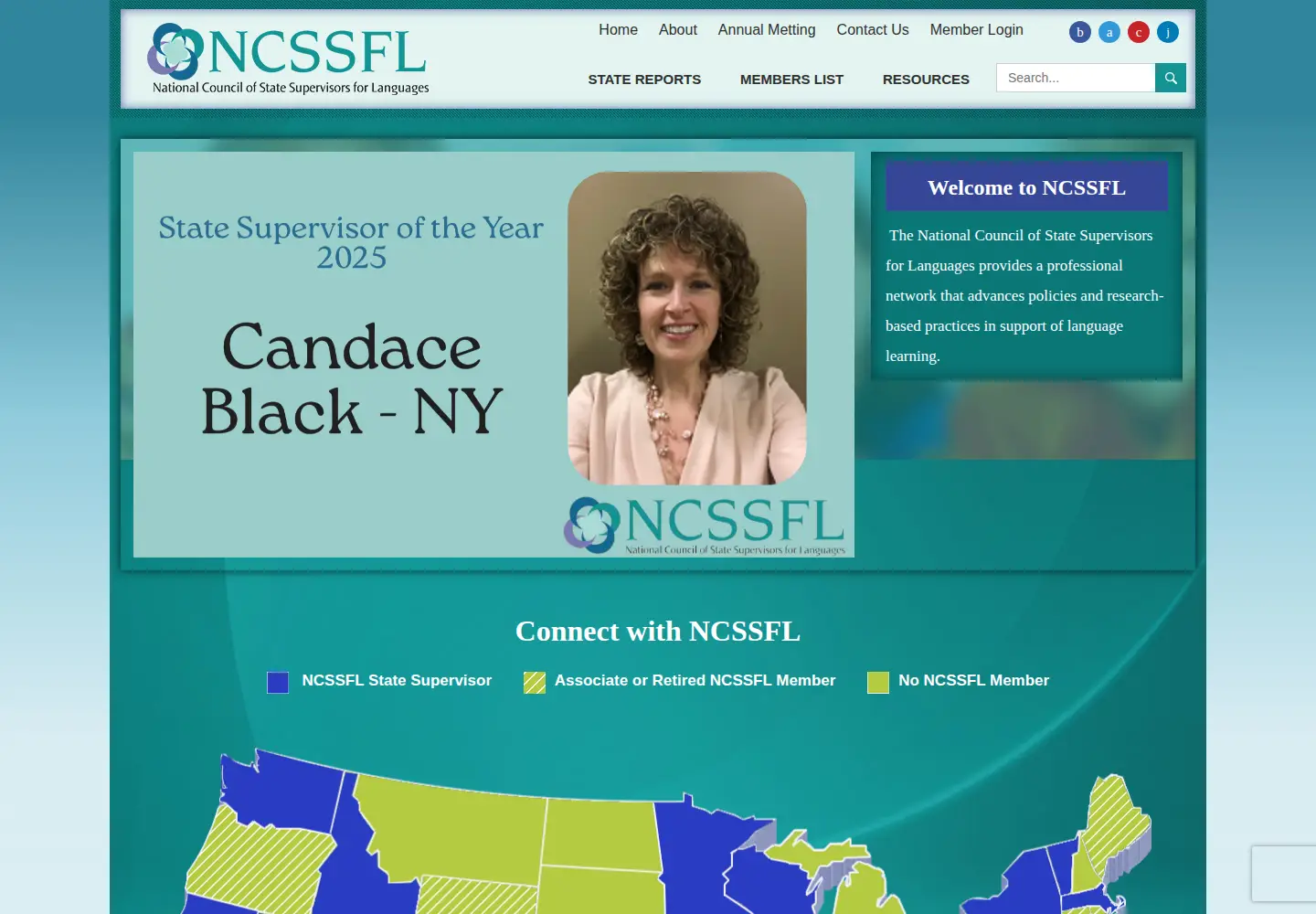 Screenshot of ncssfl.org