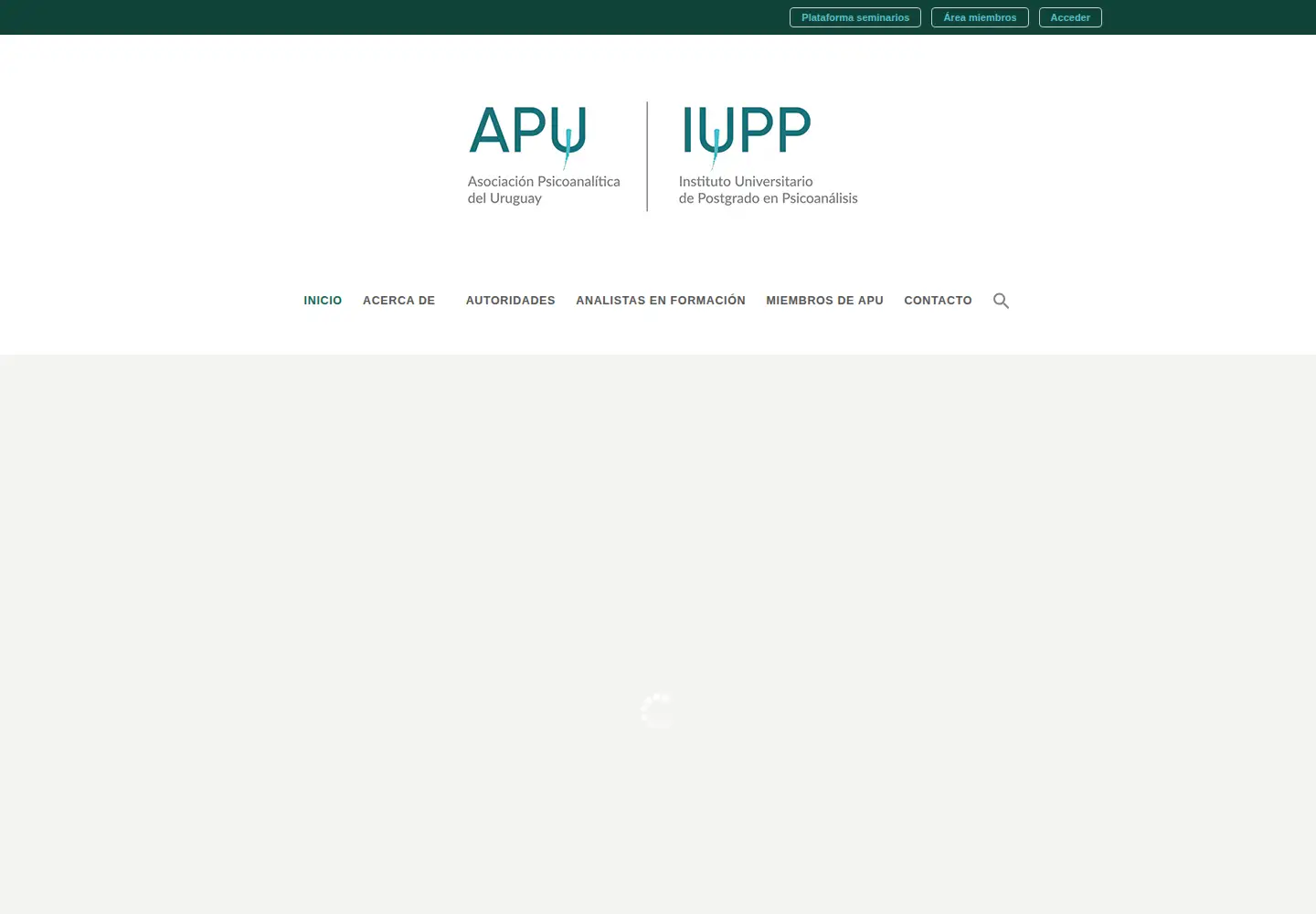 Screenshot of apuruguay.org