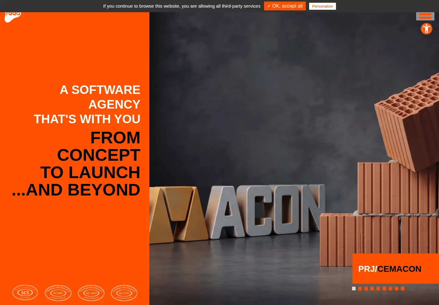Screenshot of reea.net