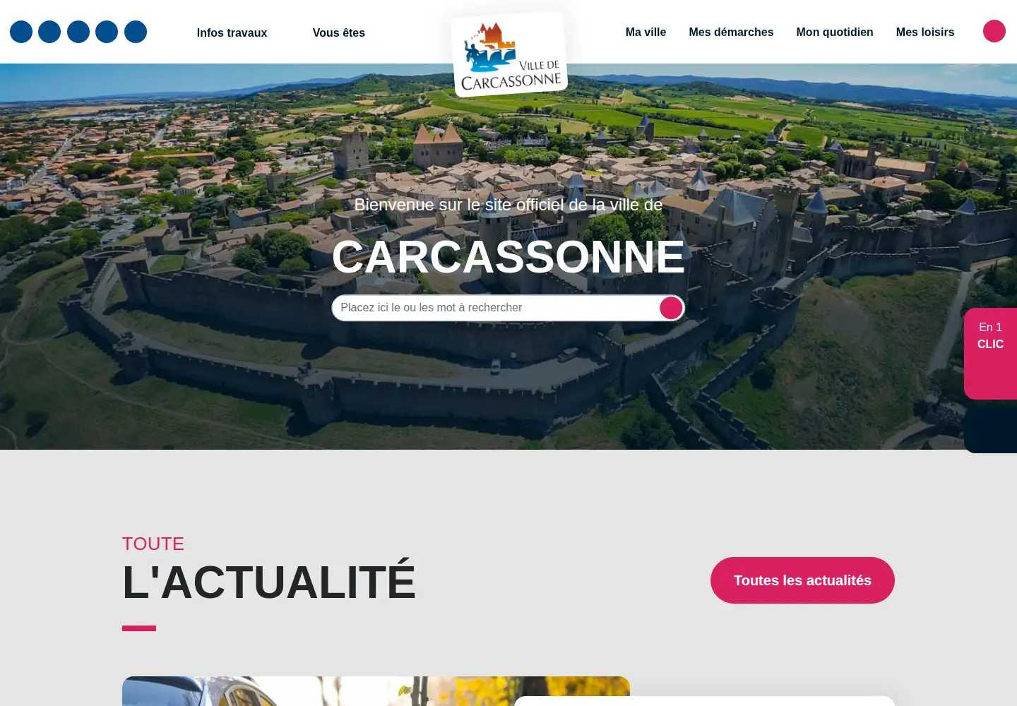 Screenshot of carcassonne.org