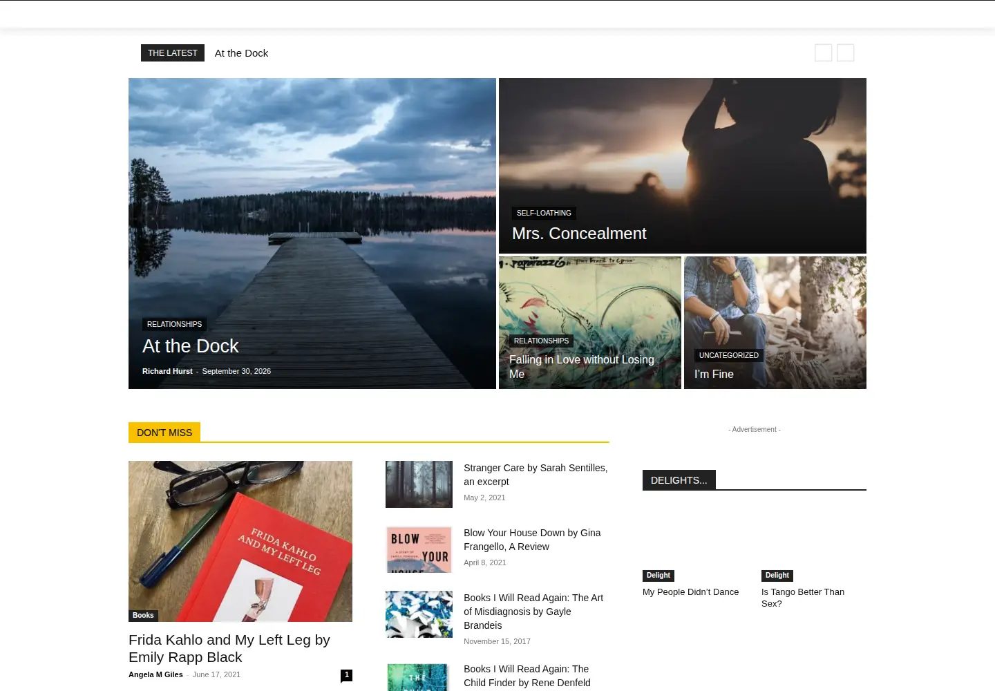 Screenshot of themanifeststation.net
