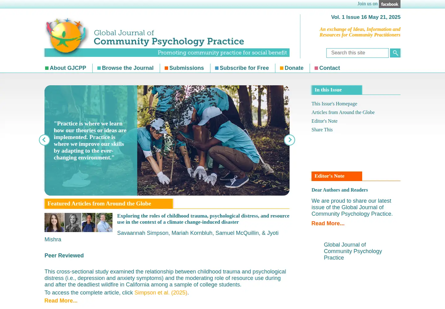 Screenshot of gjcpp.org