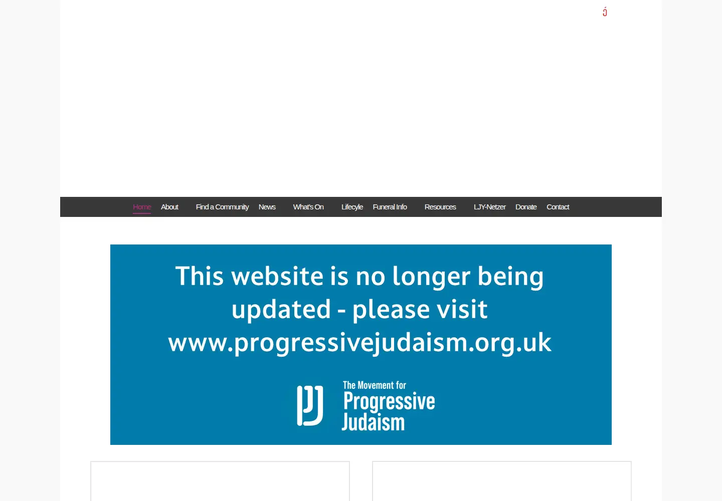Screenshot of liberaljudaism.org