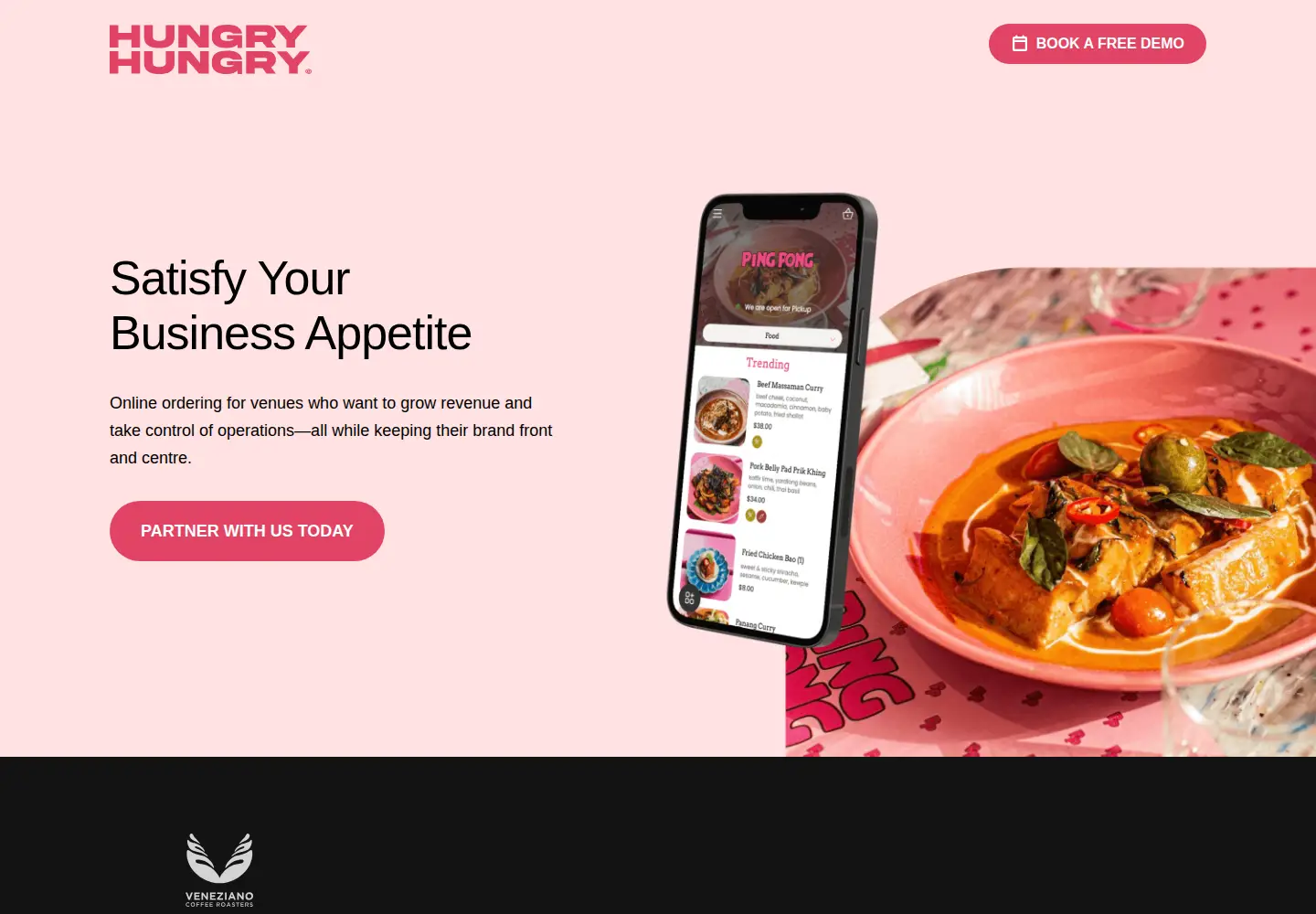 Screenshot of hungryhungry.com