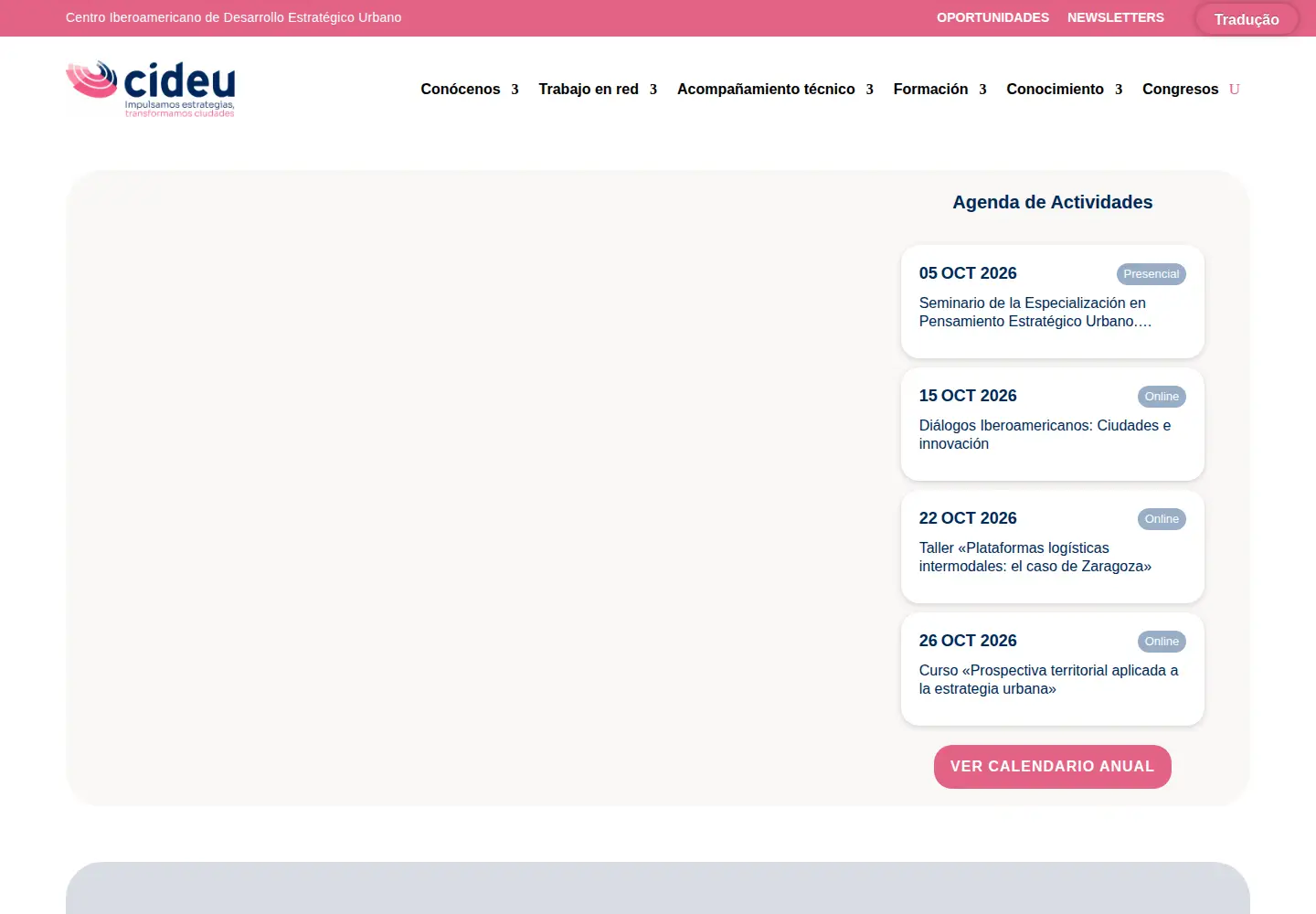 Screenshot of cideu.org