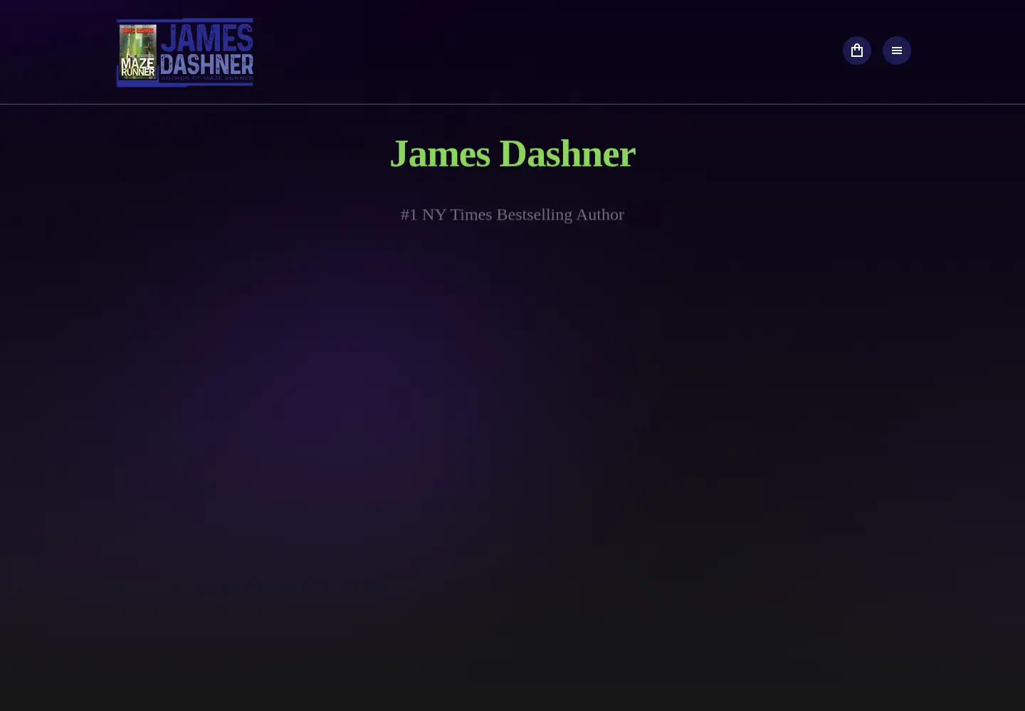 Screenshot of jamesdashner.com