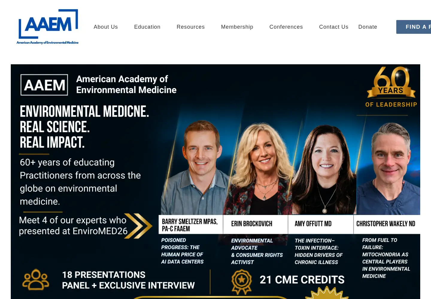 Screenshot of aaemonline.org