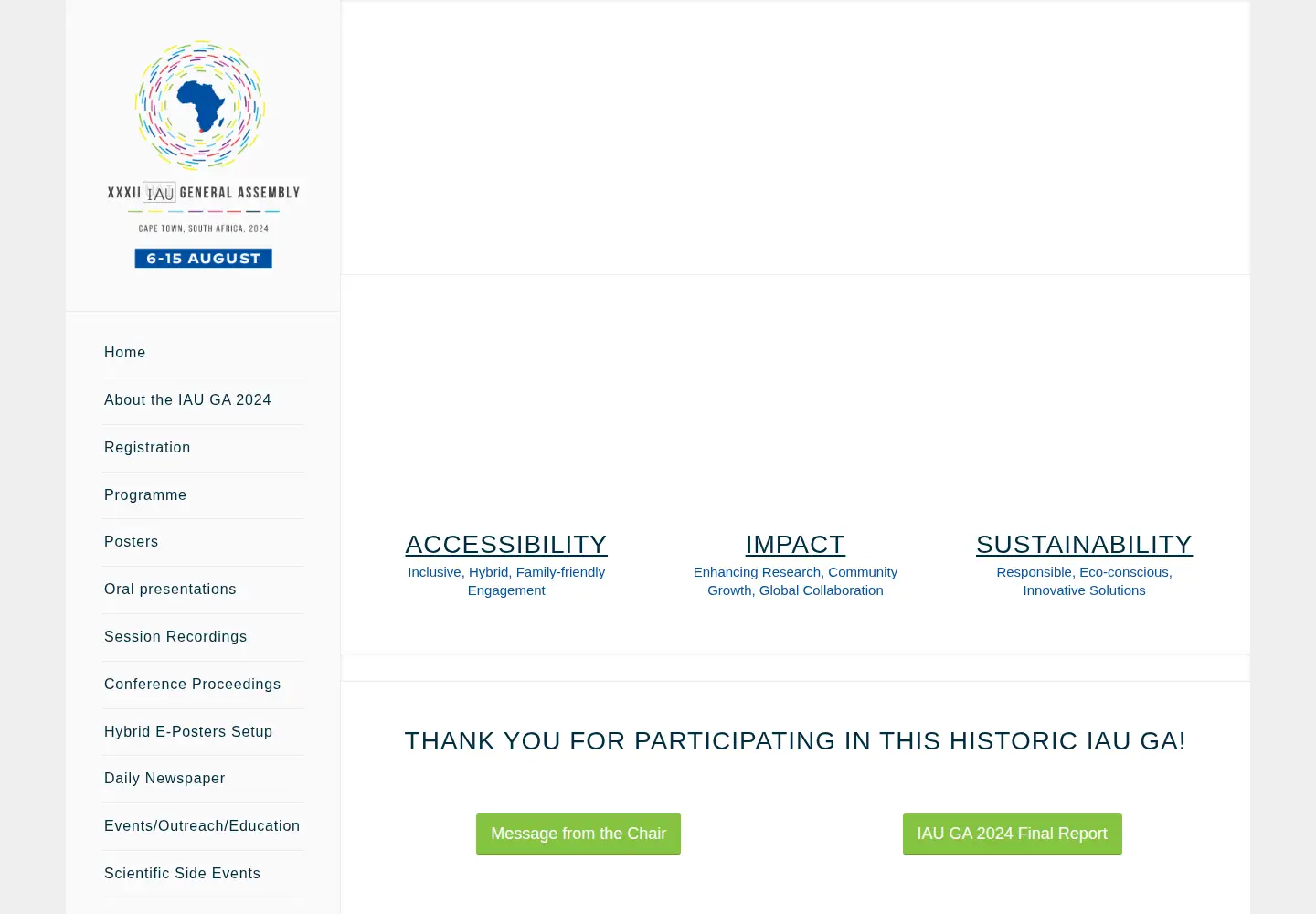 Screenshot of astronomy2024.org