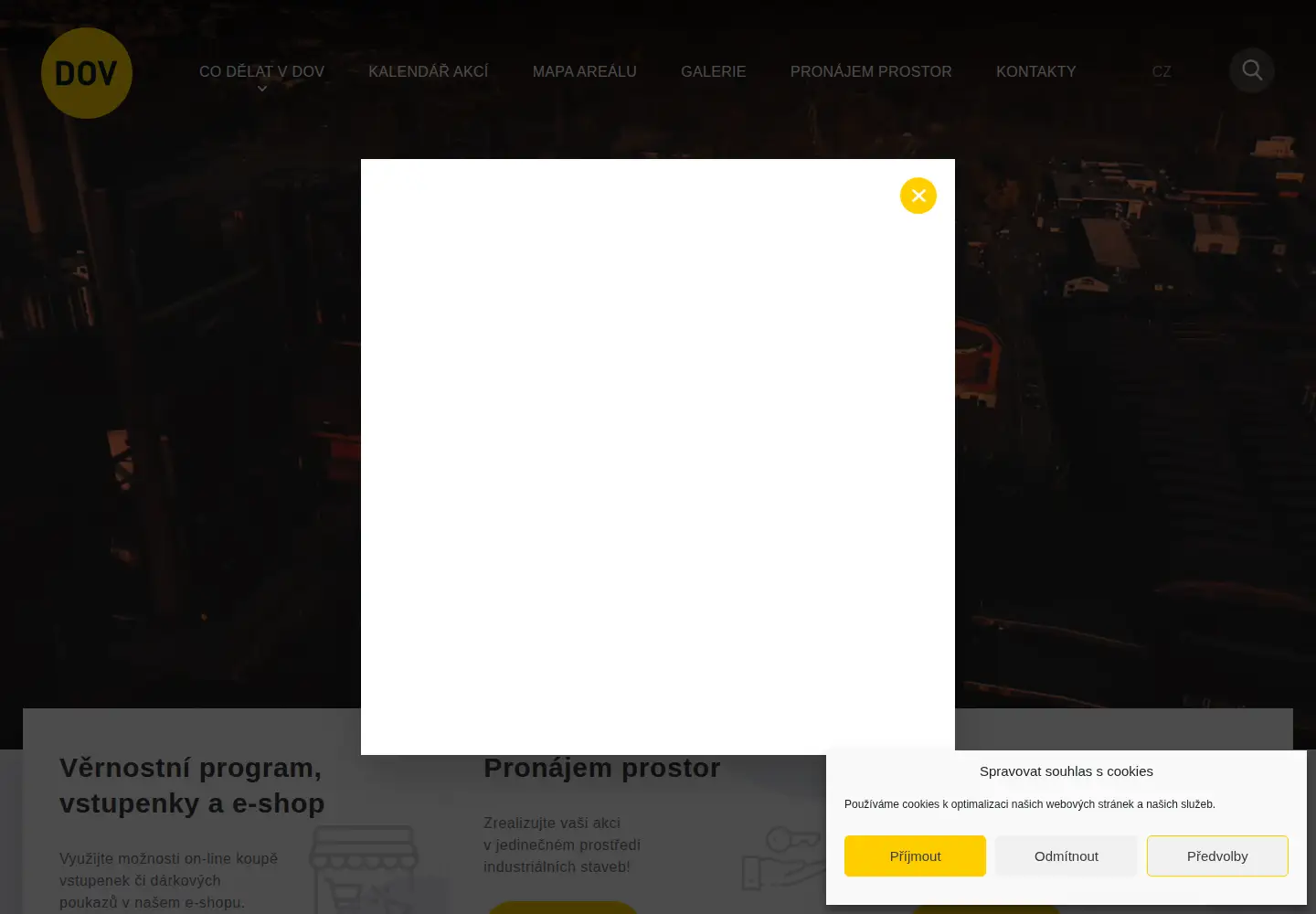 Screenshot of dolnivitkovice.cz