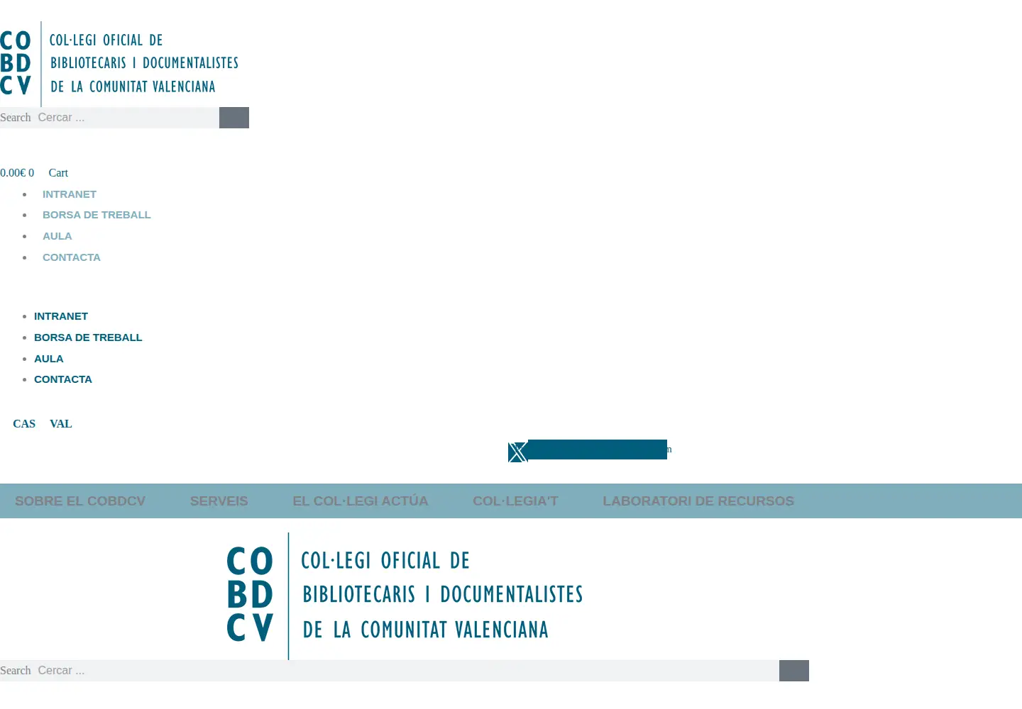 Screenshot of cobdcv.es