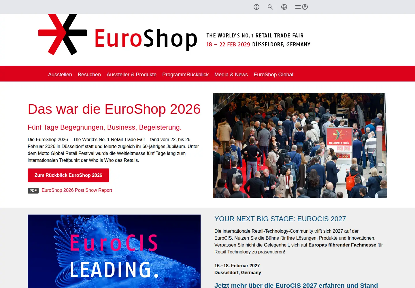 Screenshot of euroshop.de