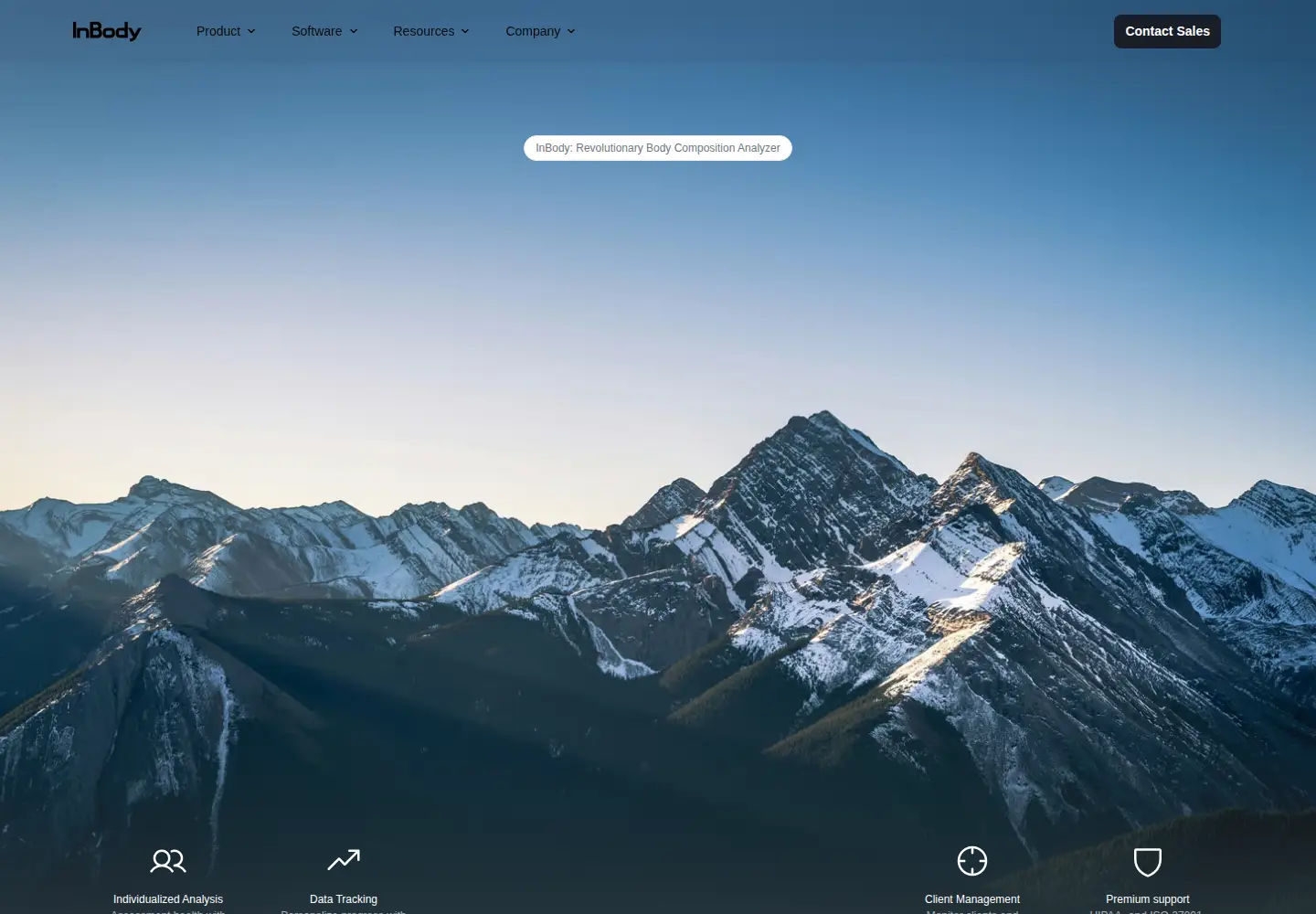 Screenshot of inbody.com