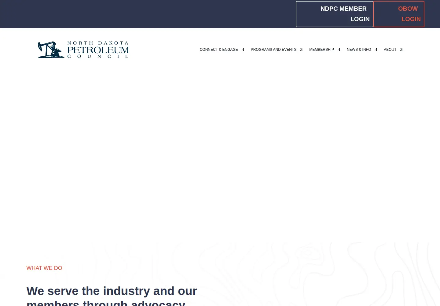 Screenshot of ndoil.org