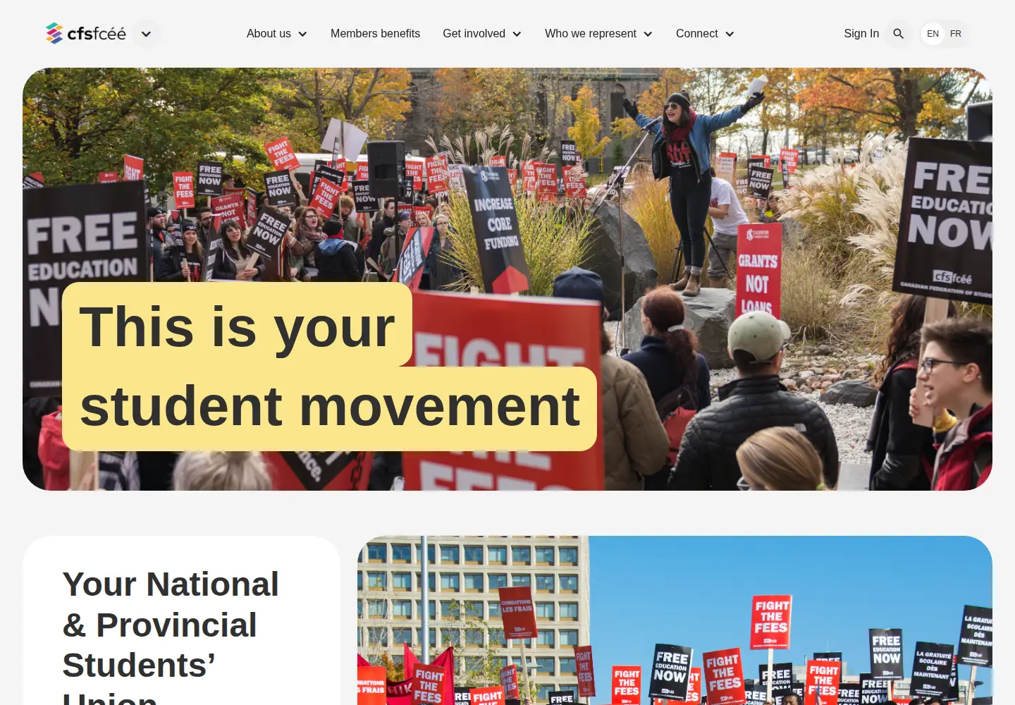 Screenshot of cfs-fcee.ca
