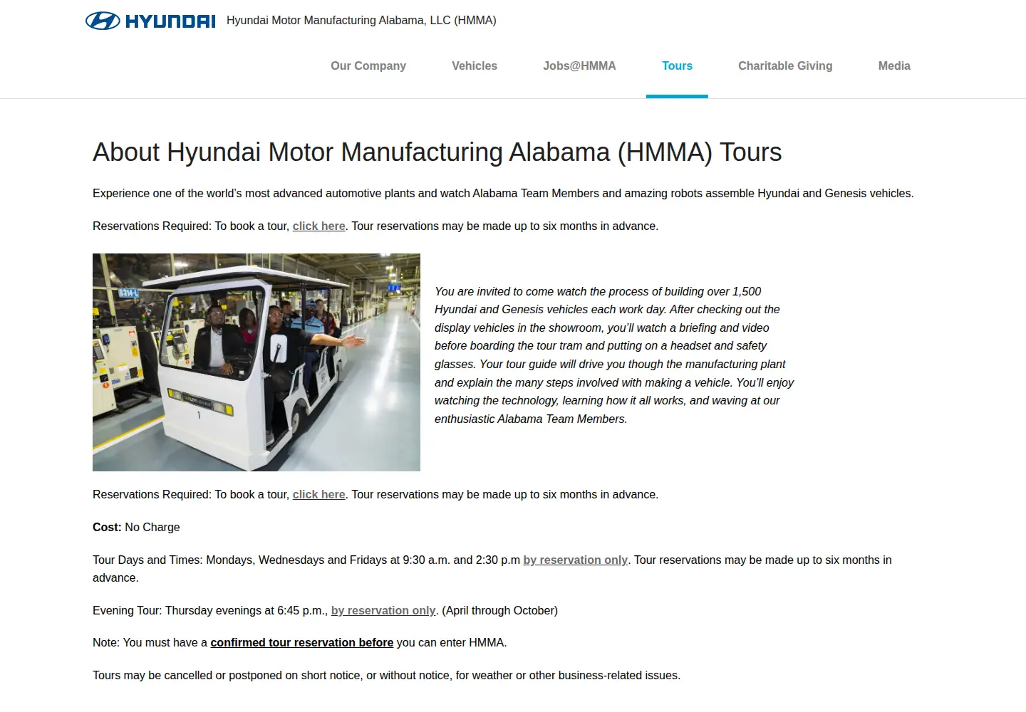 Screenshot of hmmausa.com