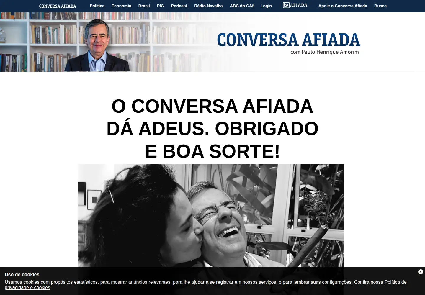Screenshot of conversaafiada.com.br