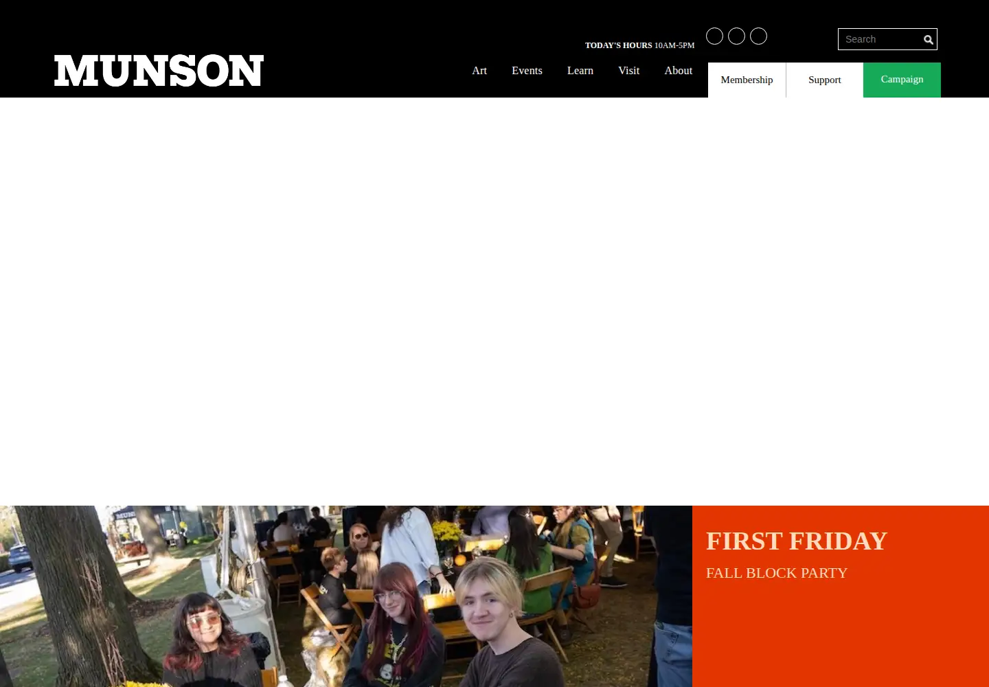 Captured homepage of mwpai.org in the current scan
