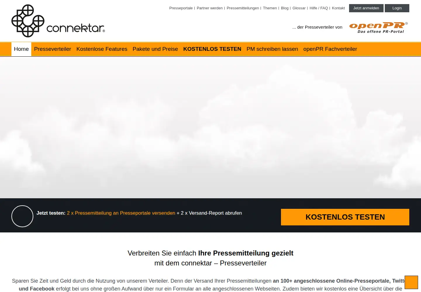 Screenshot of connektar.de