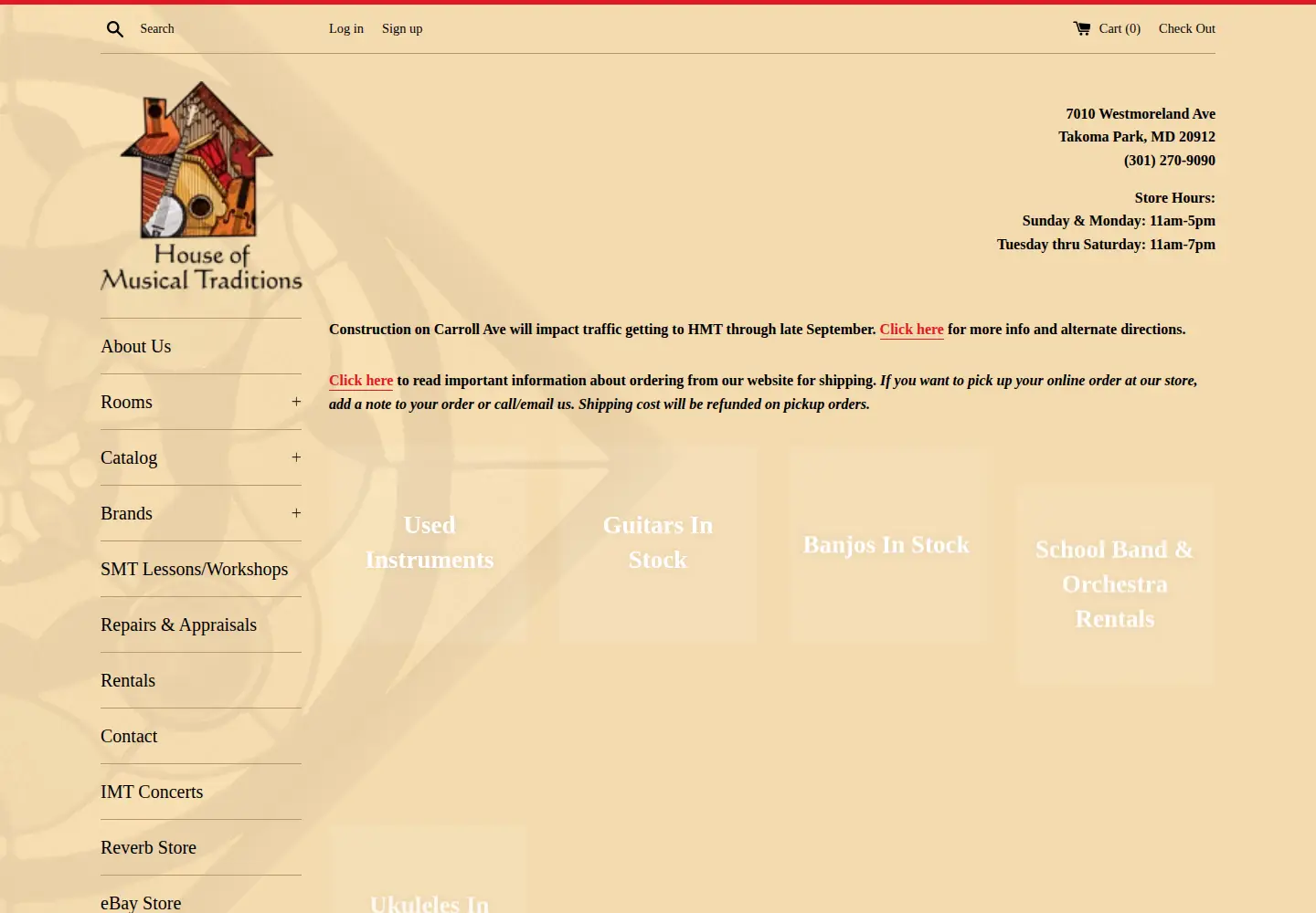 Screenshot of hmtrad.com