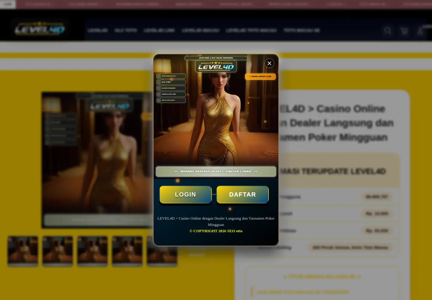 Screenshot of dainikaikya.com