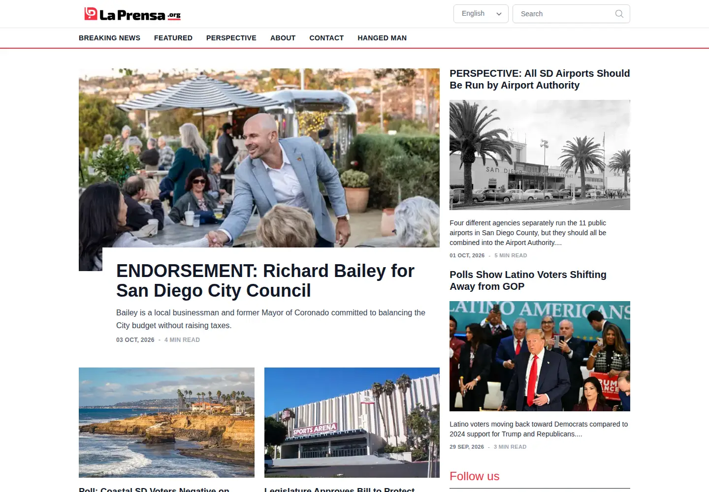 Screenshot of laprensa-sandiego.org