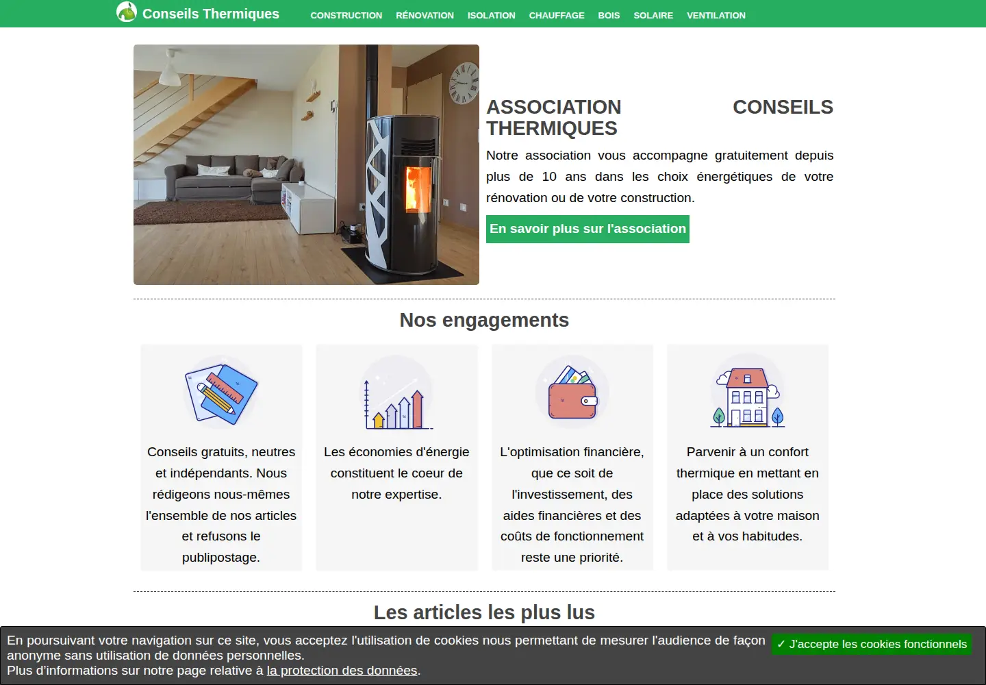 Screenshot of conseils-thermiques.org