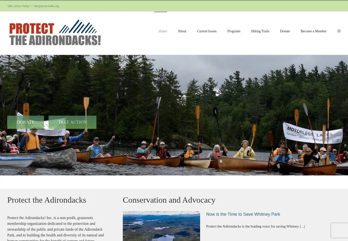 Screenshot of protectadks.org