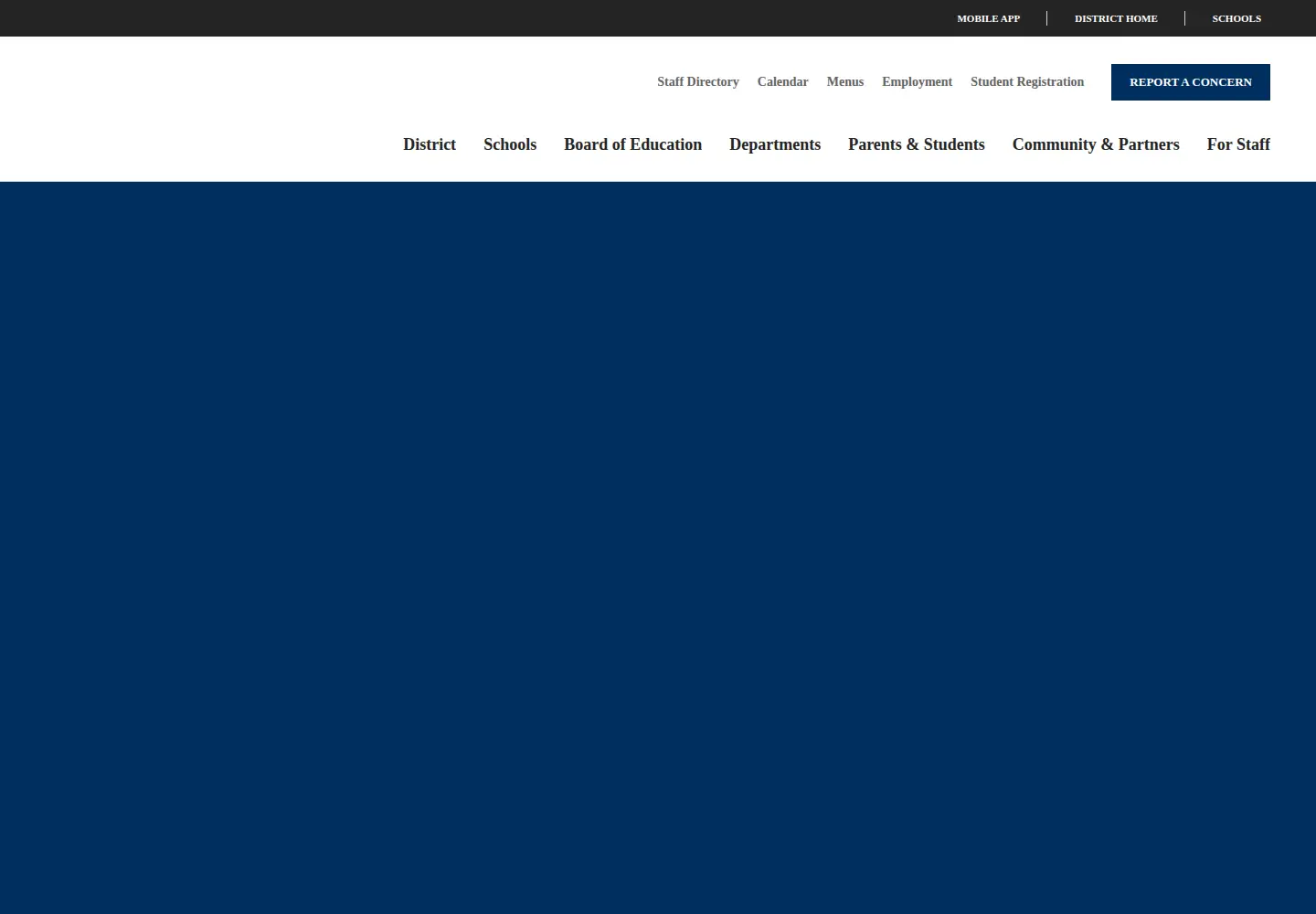 Screenshot of pittsfordschools.org