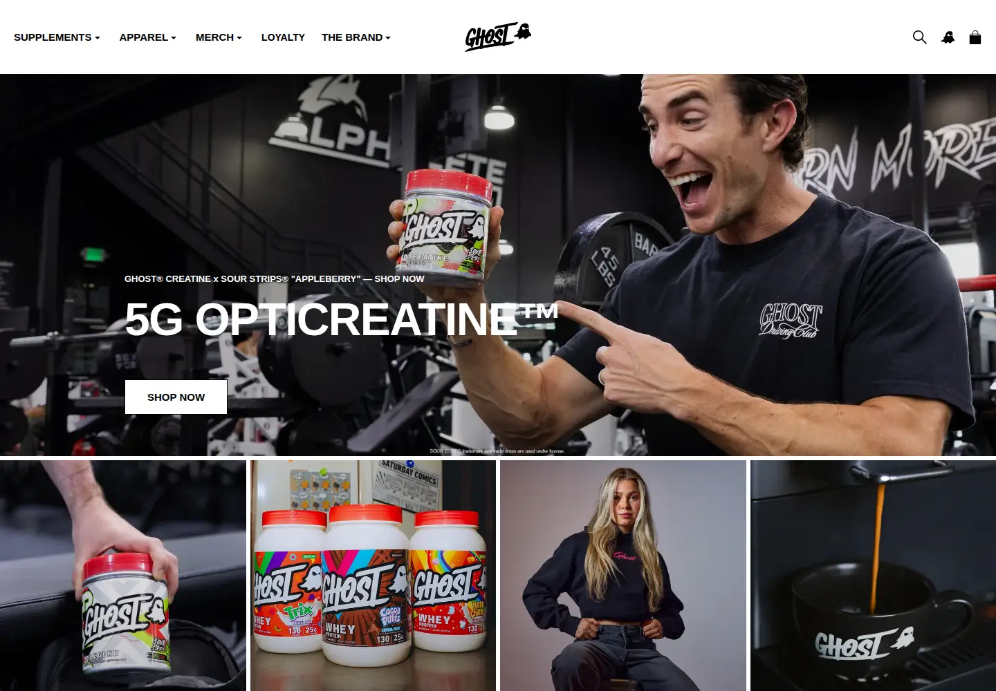 Screenshot of ghostlifestyle.com