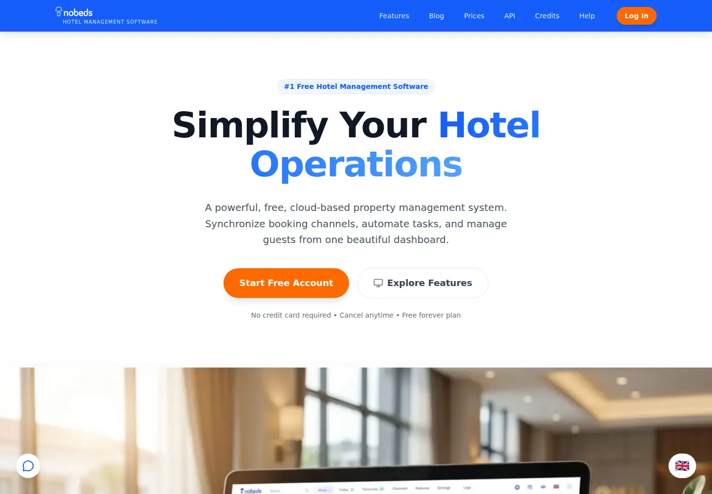 Screenshot of nobeds.com