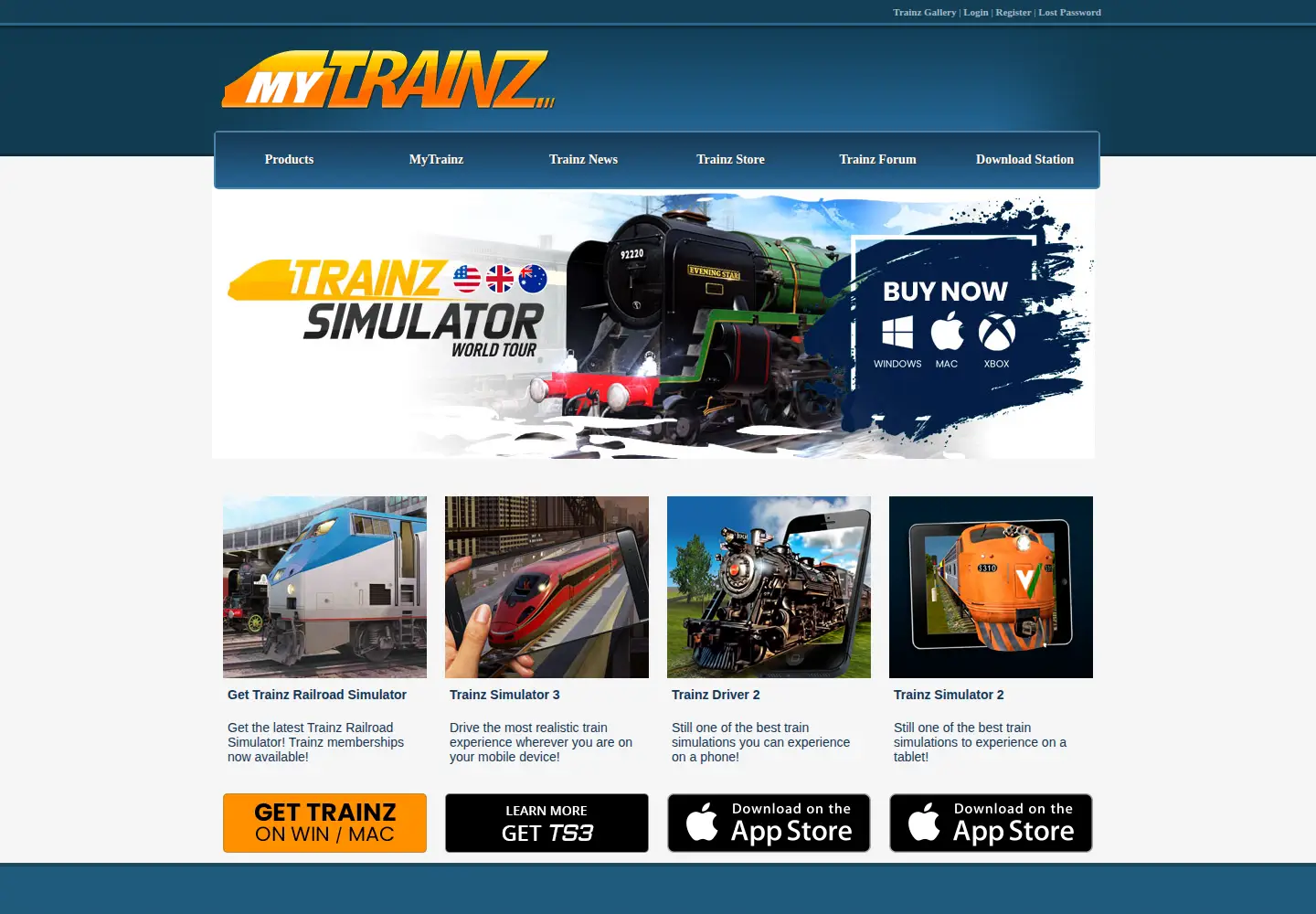 Screenshot of auran.com