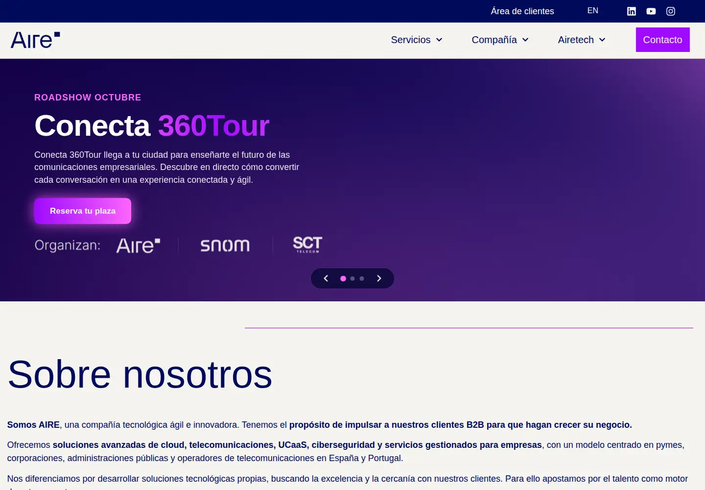 Screenshot of idecnet.com