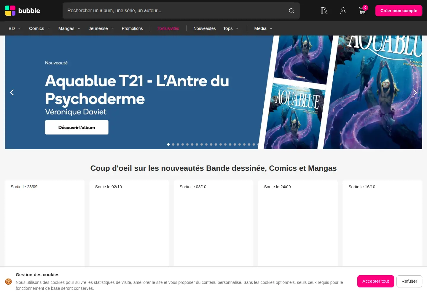 Screenshot of bubblebd.com