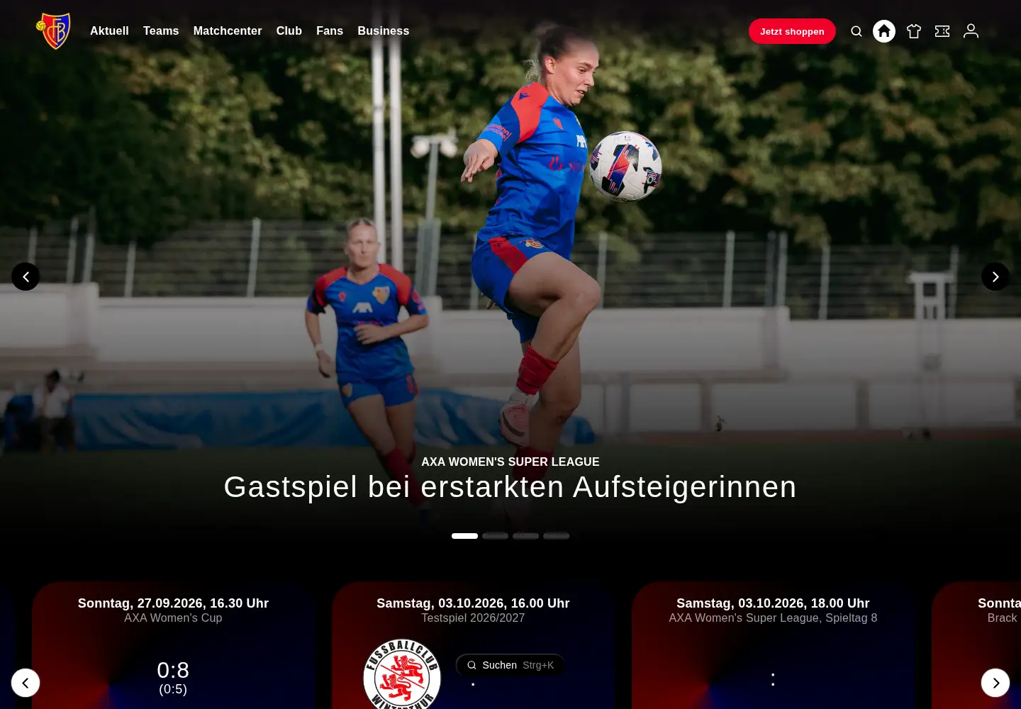Screenshot of fcb.ch
