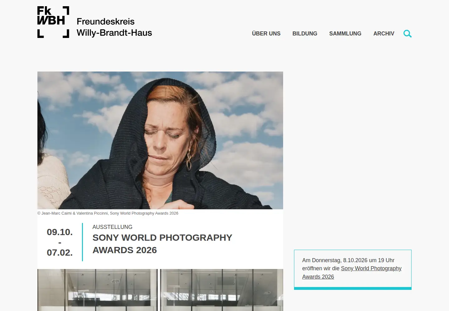 Screenshot of fkwbh.de