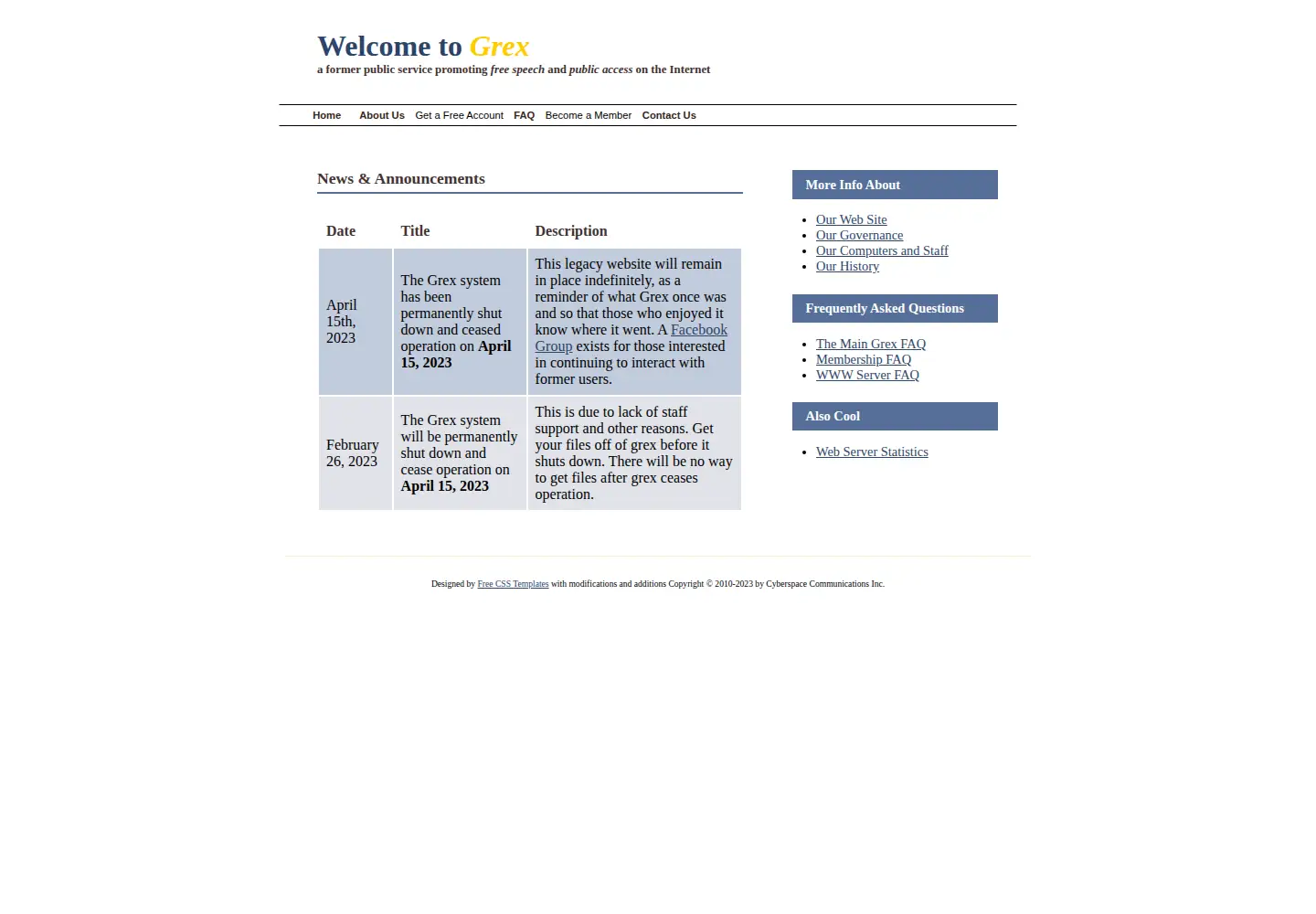 Screenshot of cyberspace.org