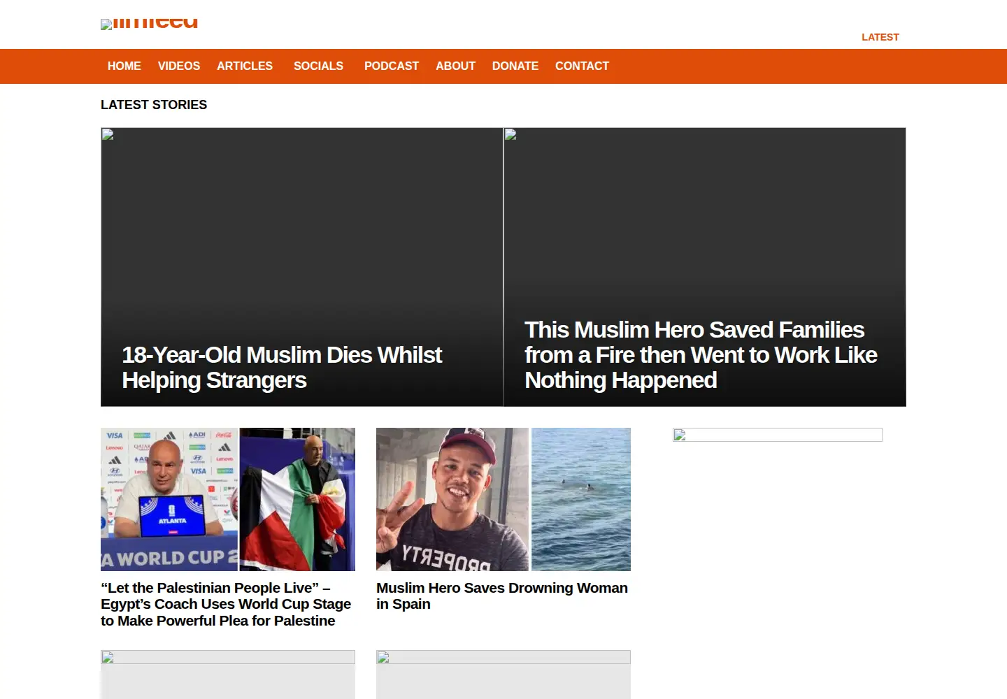 Screenshot of ilmfeed.com