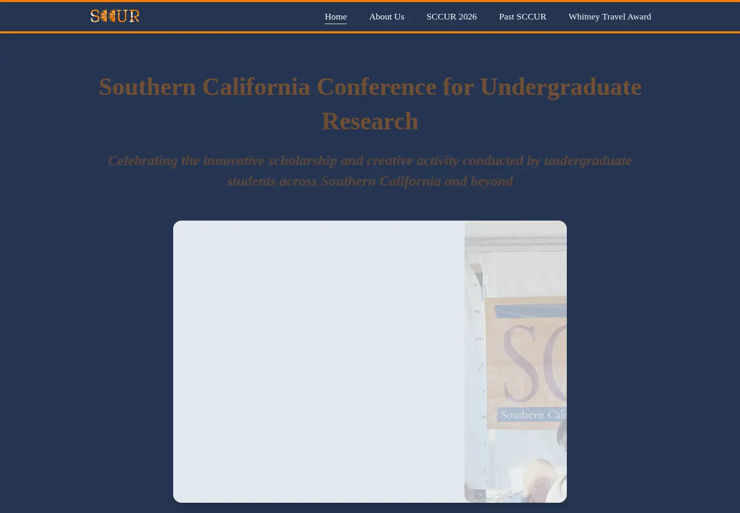 Screenshot of sccur.org