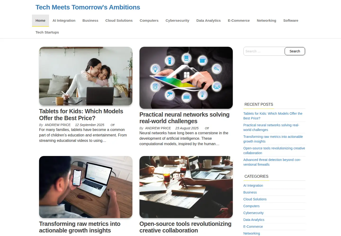 Screenshot of digital-house.org