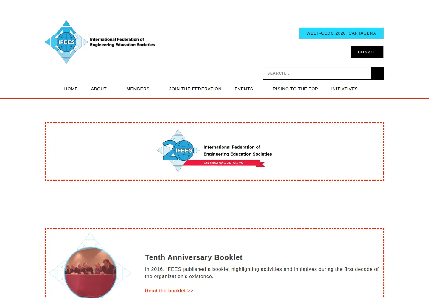 Captured homepage of ifees.net in the current scan