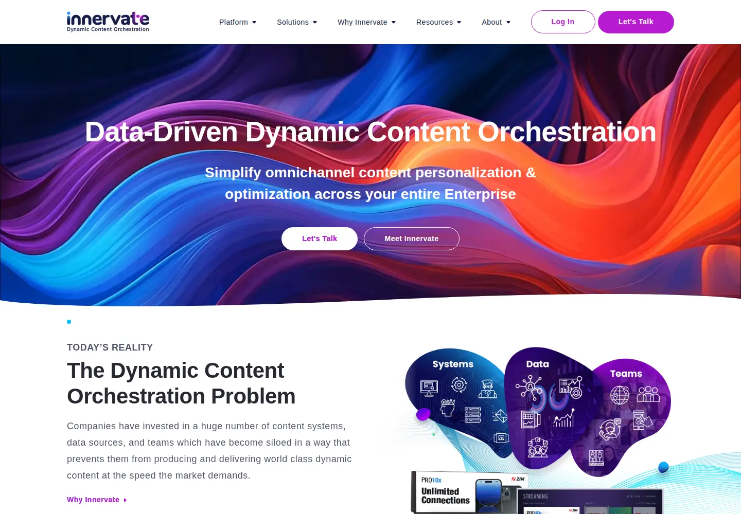 Screenshot of innervate.com