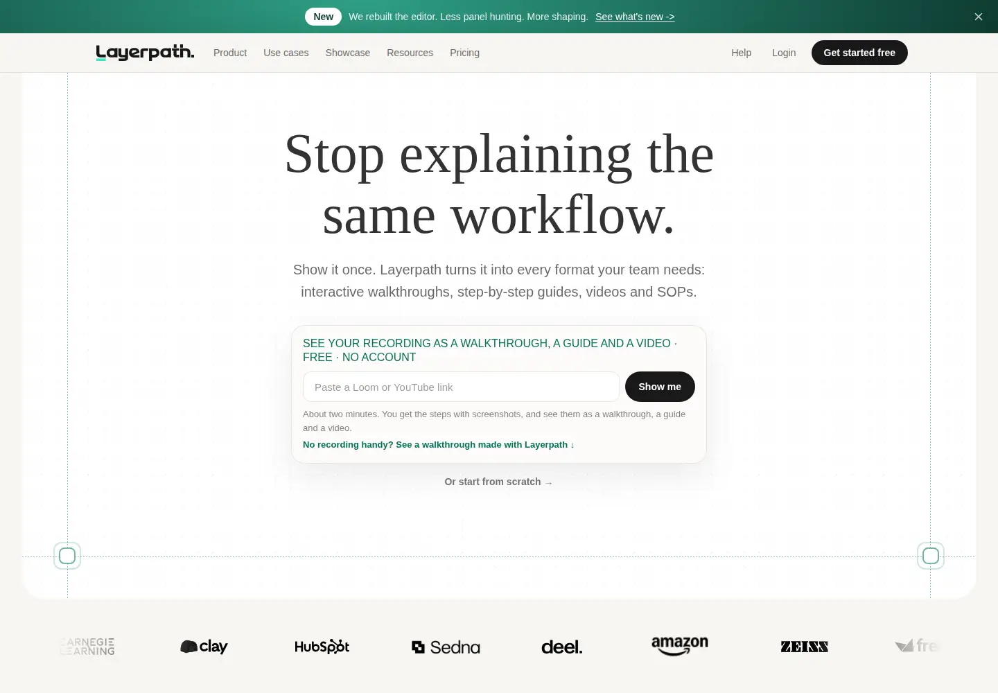 Screenshot of layerpath.com