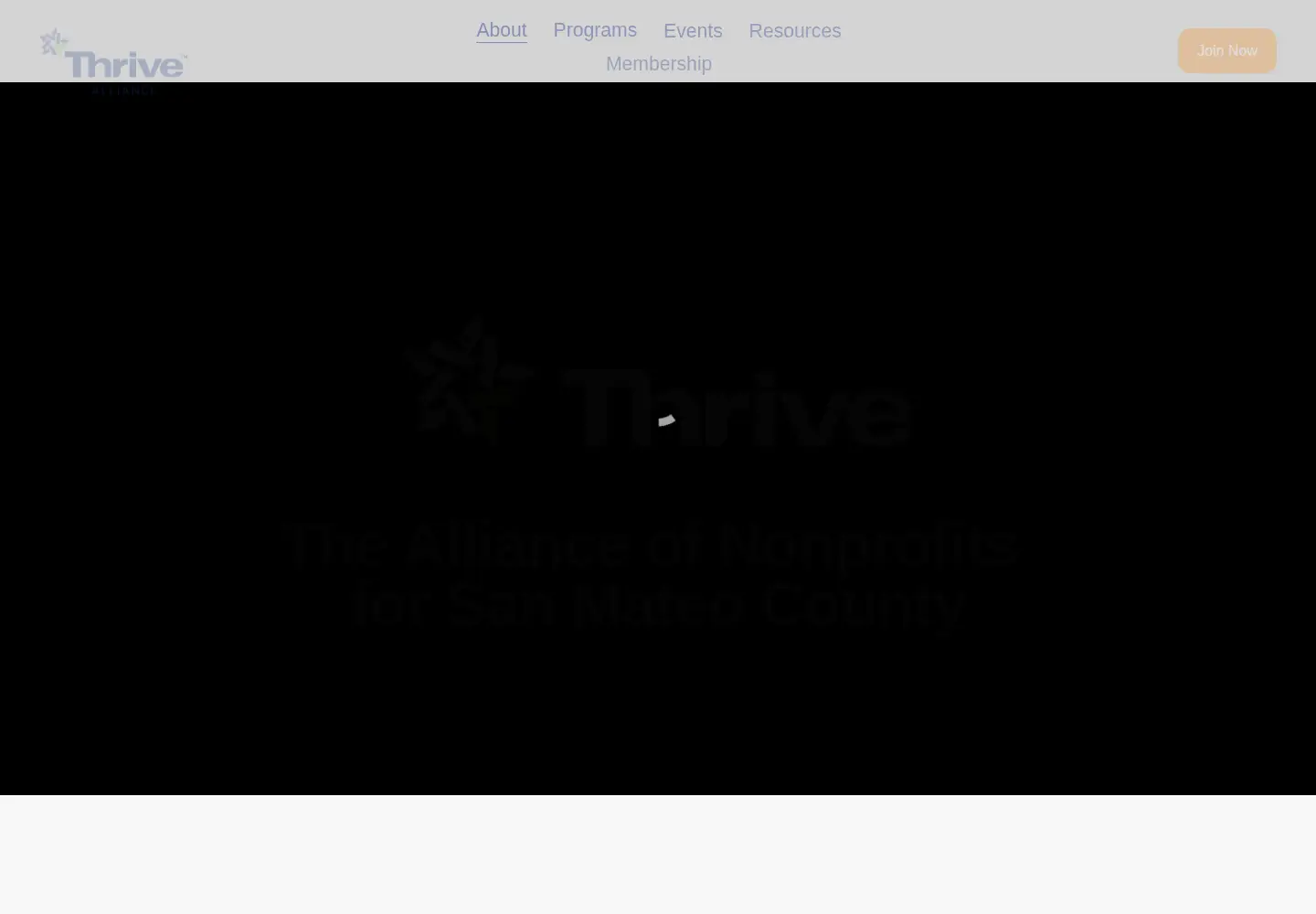 Screenshot of thrivealliance.org