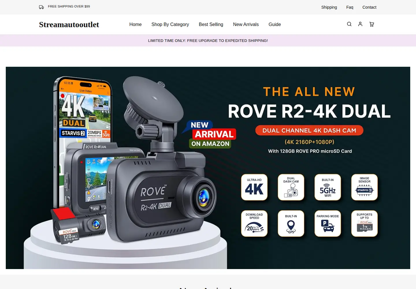 Screenshot of streamautooutlet.org